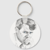 RFK: Robert Kennedy Sleutelhanger (Voorkant)