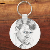RFK: Robert Kennedy Sleutelhanger (Voorkant)