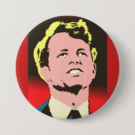 RFK RONDE BUTTON 7,6 CM (Voorkant)