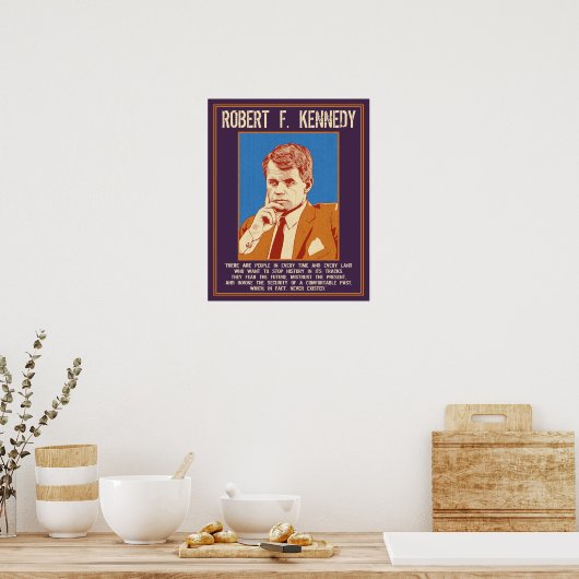 RFK - Toekomst Poster (Keuken)