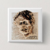 RFK VIERKANTE BUTTON 5,1 CM (Voorkant)