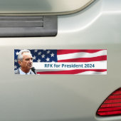 RFK voor President 2024 Bumpersticker (Op auto)