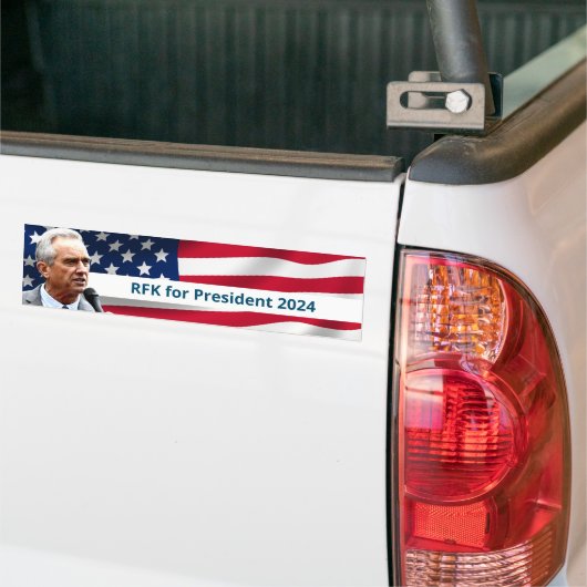 RFK voor President 2024 Bumpersticker (Op Truck)