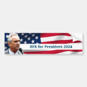 RFK voor President 2024 Bumpersticker (Voorkant)
