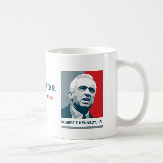 RFK voor President 2024 Koffiemok (Rechts)
