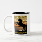 RFM-logo 1 Tweekleurige Koffiemok (Links)