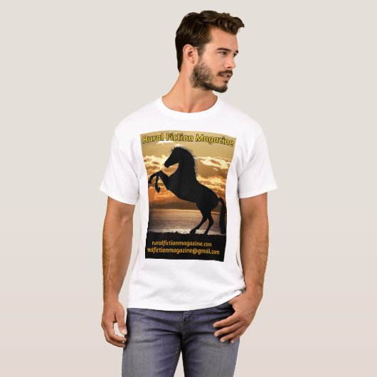 RFM logo met webadres en e-mail T-shirt (Voorkant volledig)