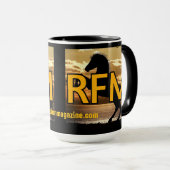 RFM paard en zonsondergang/zonsopgang Mok (Voorkant rechts)