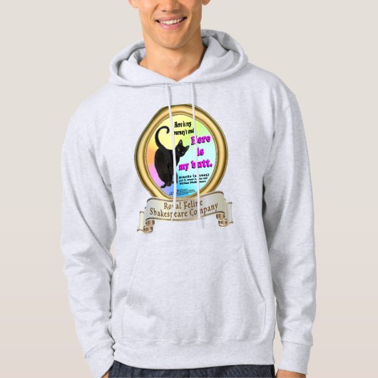 RFSC Royal Feline Shakespeare Company Hoodie (Voorkant)