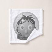 RG RA Ei Kunst Bad Handdoek (Wasdoekje)