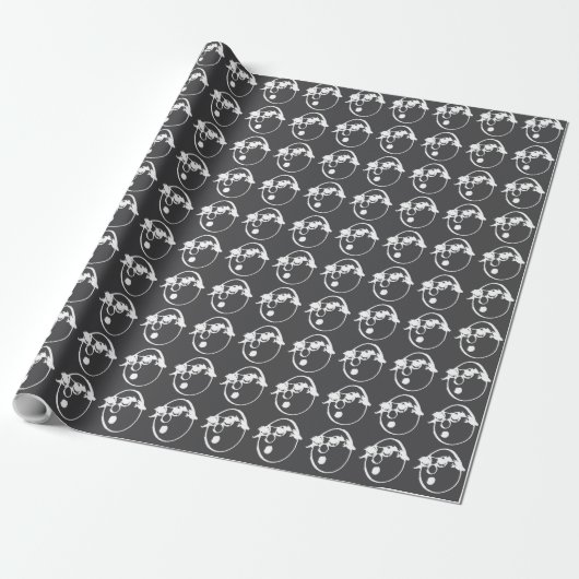 RG RA Ei Kunst Cadeaupapier (Uitgerold)