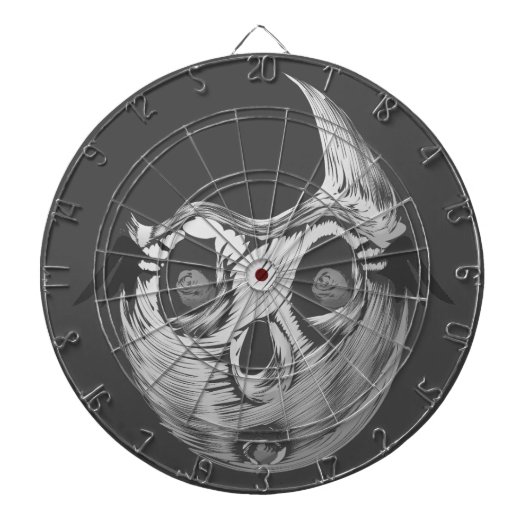 RG RA Ei Kunst Dartbord (Voorkant)