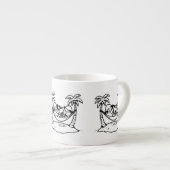 RG RA Ei Kunst Espresso Kop (Voorkant rechts)