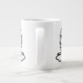 RG RA Ei Kunst Grote Koffiekop (Achterkant)