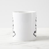 RG RA Ei Kunst Grote Koffiekop (Voorkant)