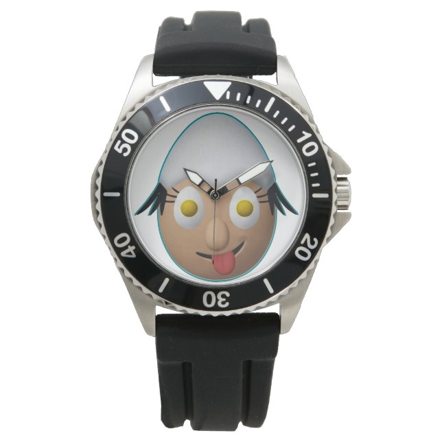 RG RA Ei Kunst Horloge (Voorkant)