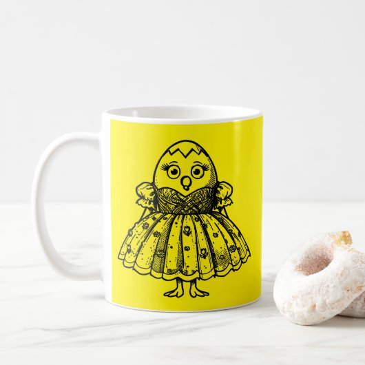 RG RA Ei Kunst Koffiemok (Met donut)