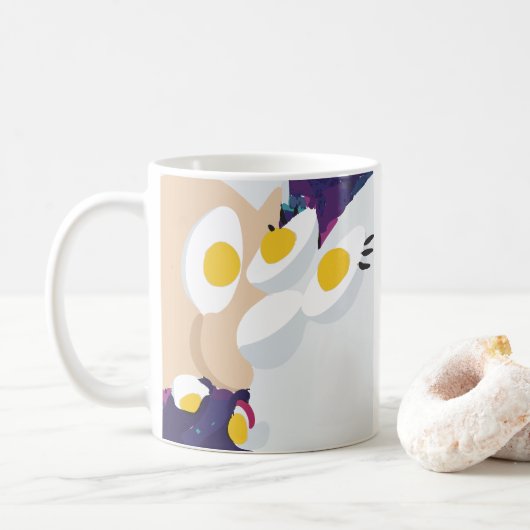 RG RA Ei Kunst Koffiemok (Met donut)