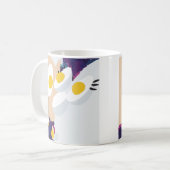 RG RA Ei Kunst Koffiemok (Voorkant links)
