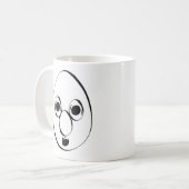 RG RA Ei Kunst Koffiemok (Voorkant links)