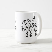 RG RA Ei Kunst Koffiemok (Voorkant rechts)