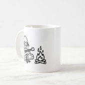 RG RA Ei Kunst Koffiemok (Voorkant links)