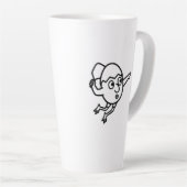 RG RA Ei Kunst Latte Mok (Rechterhoek)