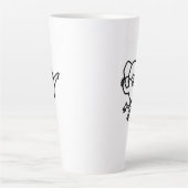 RG RA Ei Kunst Latte Mok (Voorkant)