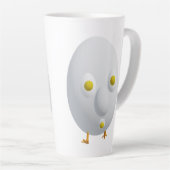 RG RA Ei Kunst Latte Mok (Rechterhoek)