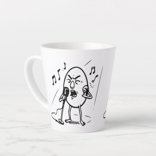 RG RA Ei Kunst Latte Mok (Linkerhoek)