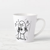 RG RA Ei Kunst Latte Mok (Rechts)