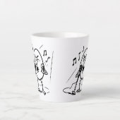 RG RA Ei Kunst Latte Mok (Voorkant)