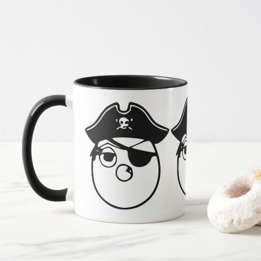 RG RA Ei Kunst Mok (Met donut)