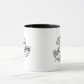 RG RA Ei Kunst Mok (Midden)