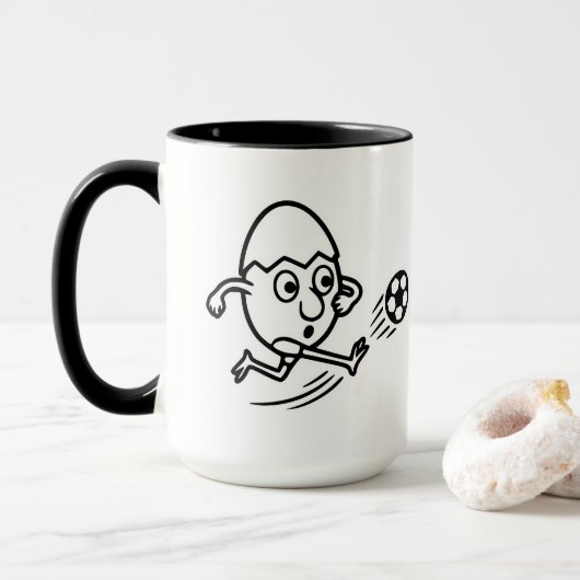 RG RA Ei Kunst Mok (Met donut)
