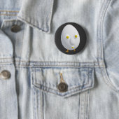 RG RA Ei Kunst Ronde Button 5,7 Cm (In situ)