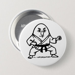 RG RA Ei Kunst Ronde Button 7,6 Cm