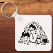 RG RA Ei Kunst Sleutelhanger (Voorkant)