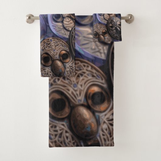 RG RA Eier Kunst Bad Handdoek (Insitu)