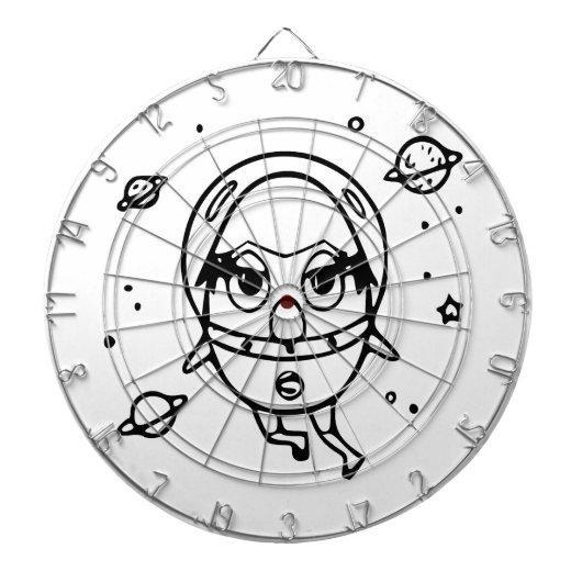 RG RA Eier Kunst Dartbord (Voorkant)