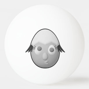 RG RA Eier Kunst Pingpongbal