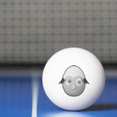 RG RA Eier Kunst Pingpongbal (Net)