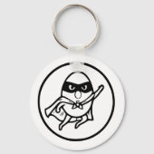 RG RA Eier Kunst Sleutelhanger (Voorkant)