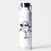 RG RA Eier Kunst Waterfles (Voorkant)