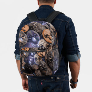 RG RA Eierkunst Bedrukte Rugzak