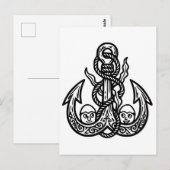 RG RA Eierkunst Briefkaart (Voorkant / Achterkant)