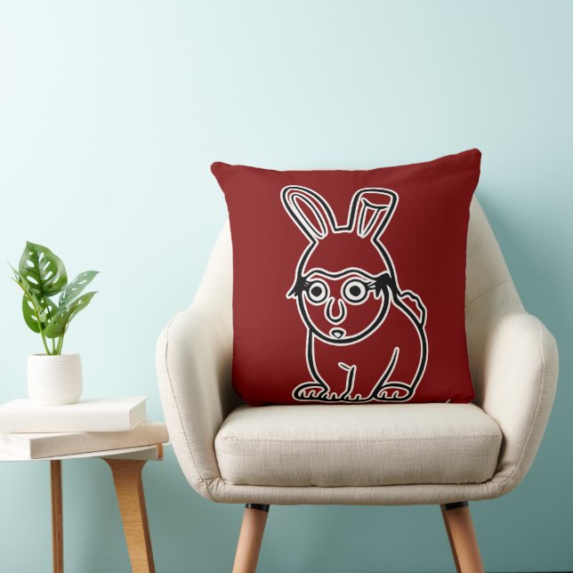 RG RA Eierkunst Kussen (Stoel)