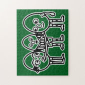 RG RA Eierkunst Legpuzzel (Verticaal)