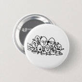 RG RA Eierkunst Ronde Button 5,7 Cm (Voorkant /achterkant)