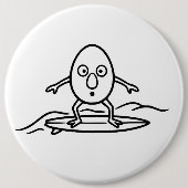 RG RA Eierkunst Ronde Button 6,0 Cm (Voorkant)